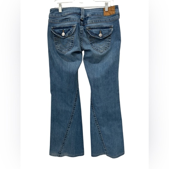 True Religion Joey Low Flare Jeans - Size 31 - Picture 2 of 10